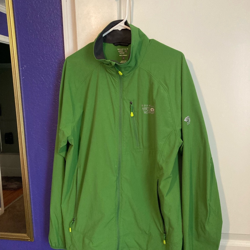 Mountain Hardwear Men's Green Performance Jacket